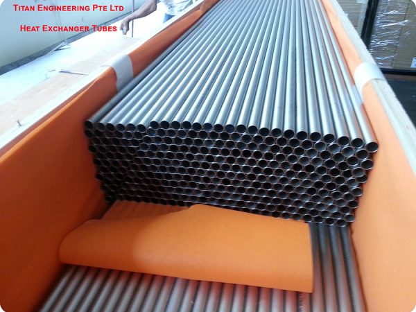 Titanium Seamless Heat exchanger Condenser tubes