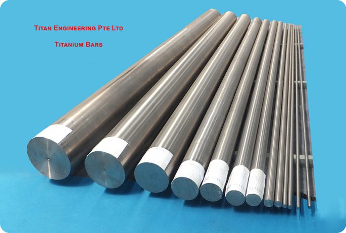 We carry Titanium Round Bars, Rods in Grade 2, Ti-6AL-4V (Grade 5)